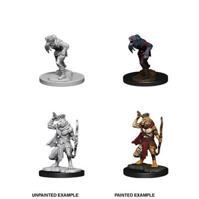 Table Top Cafe D&D Nolzurs Marvelous Upainted Miniatures: Wave 11: Wererat & Weretiger