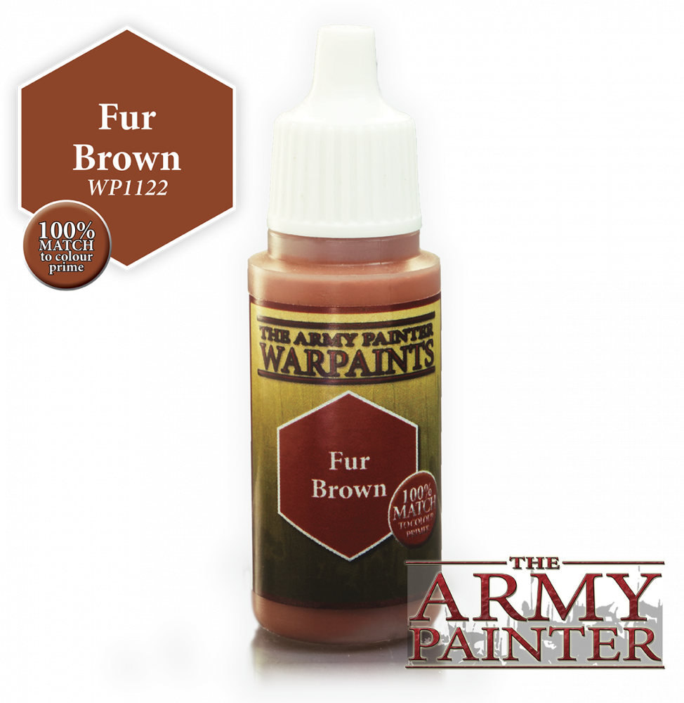 Table Top Cafe Warpaints Fur Brown