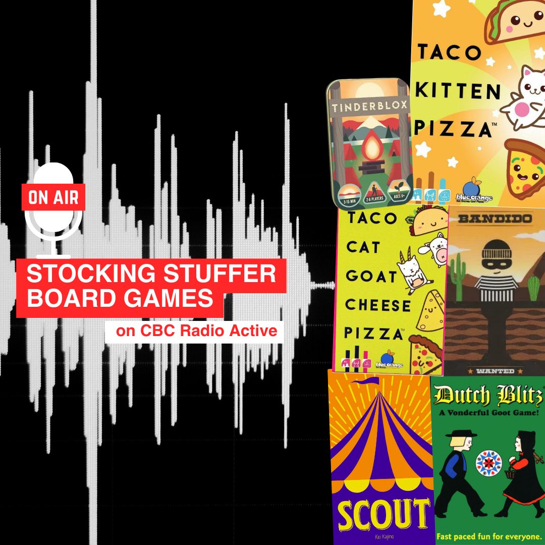 Stocking Stuffer Games on CBC Radio Active