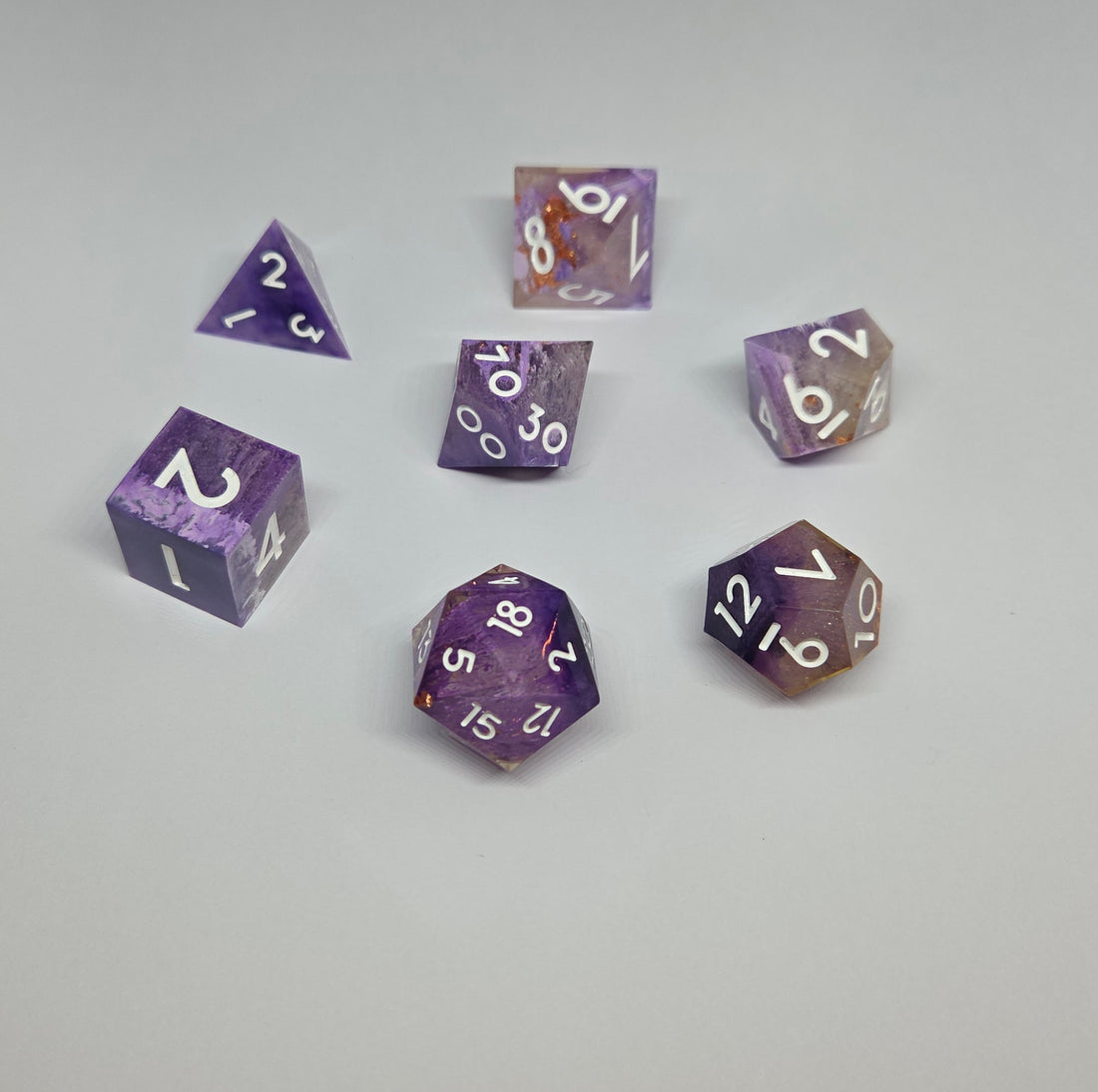 Sharp Edge Resin Dice: Pandora