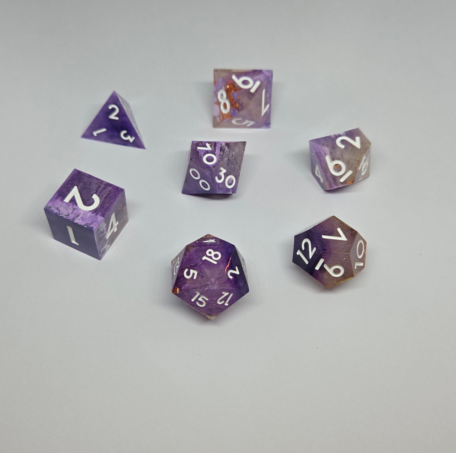 Sharp Edge Resin Dice: Pandora