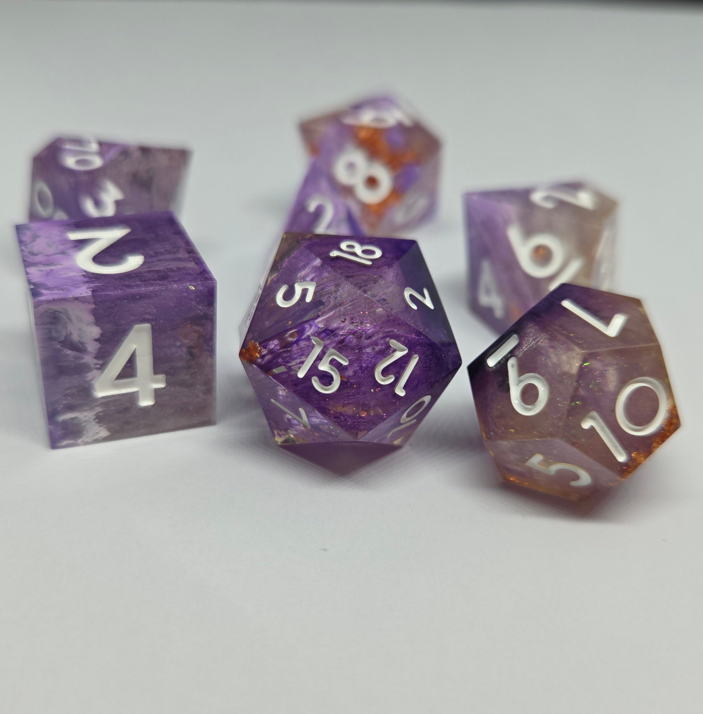 Sharp Edge Resin Dice: Pandora