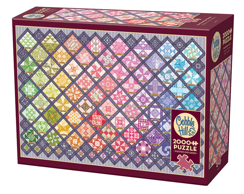 Puzzle: 2000 Four Square Quilt Blocks