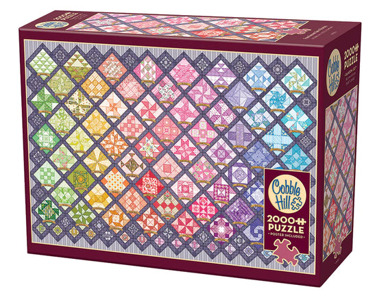 Puzzle: 2000 Four Square Quilt Blocks