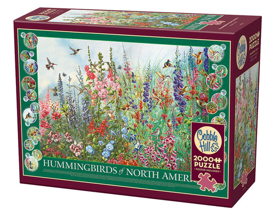 Puzzle: 2000 Hummingbirds of North America