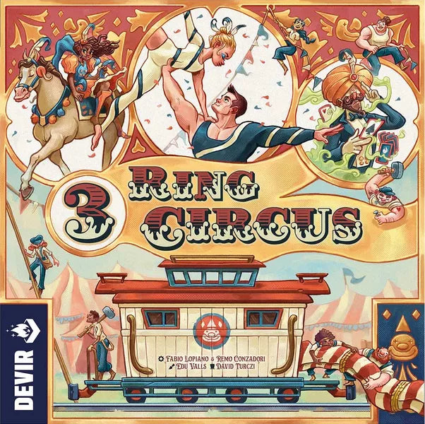 Cirque à trois pistes