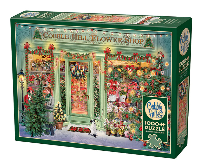 Casse-tête : 1000 pièces - Le fleuriste de Noël