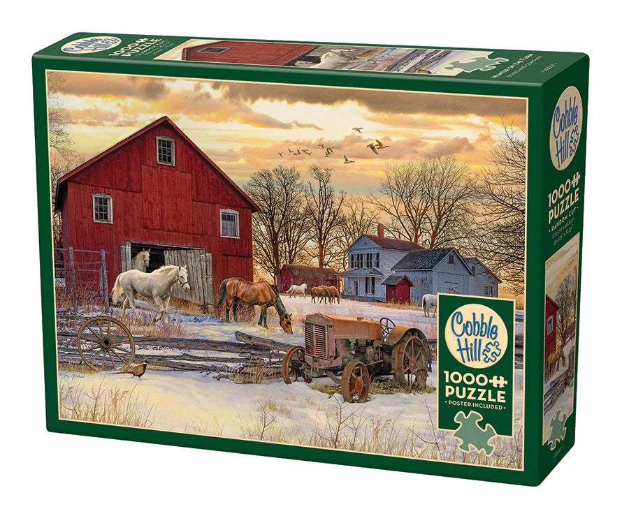Puzzle: 1000 Winter on the Farm
