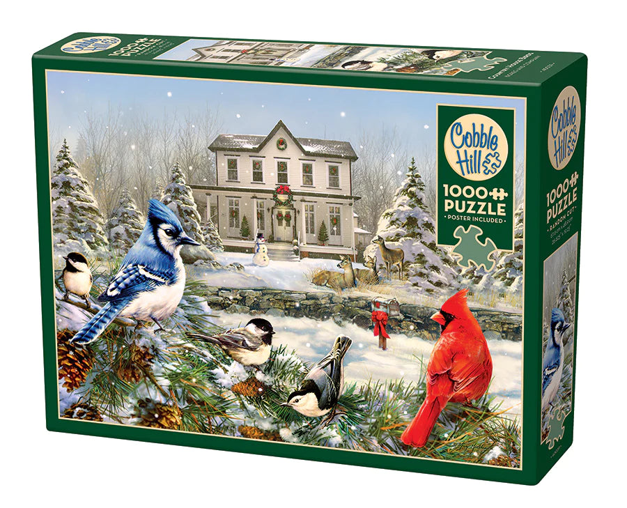 Puzzle: 1000 Country House Birds