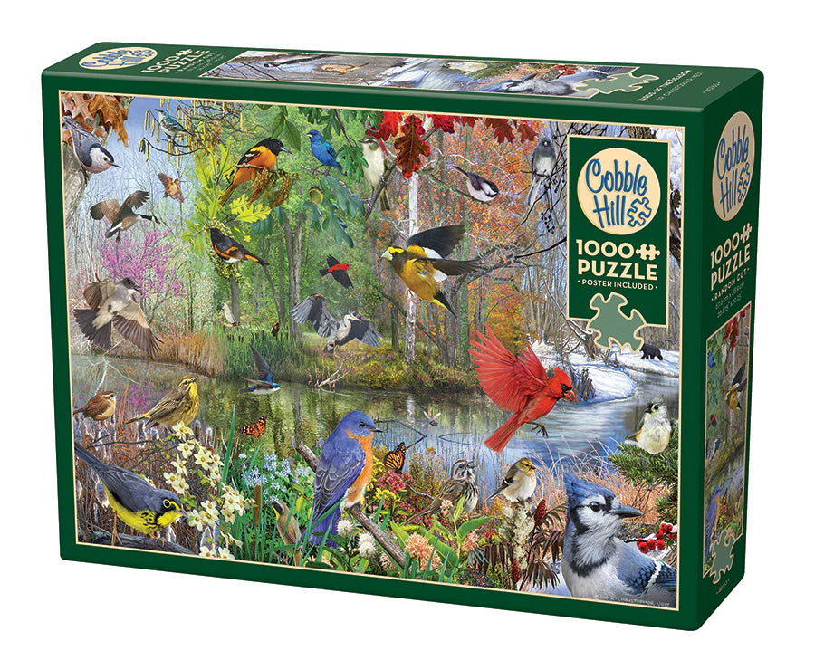Puzzle: 1000 Birds of the Season