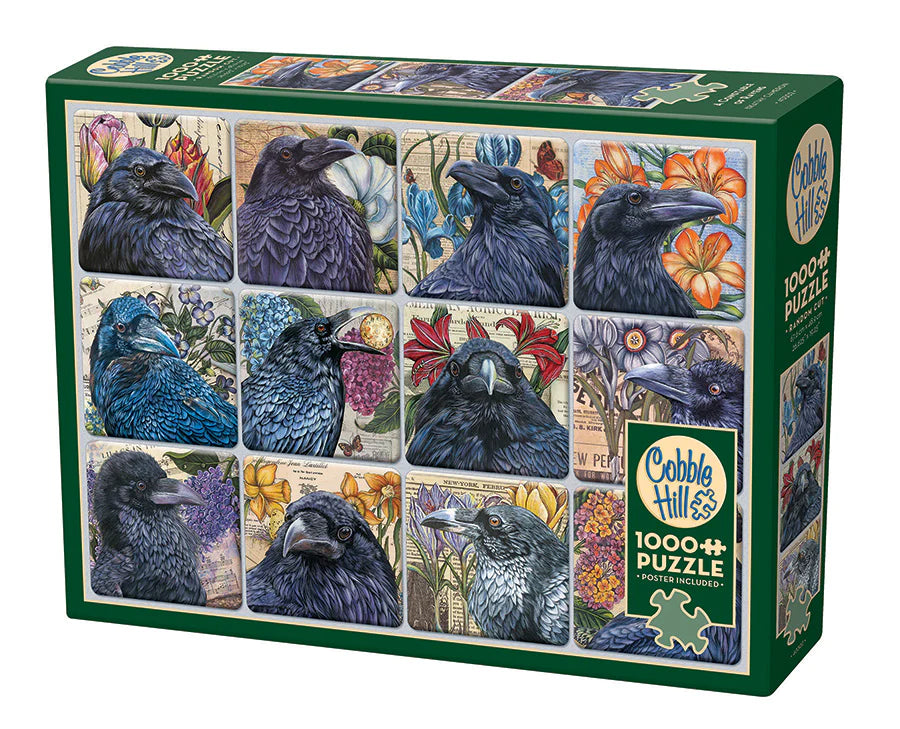 Puzzle : 1 000 Un groupe de corbeaux