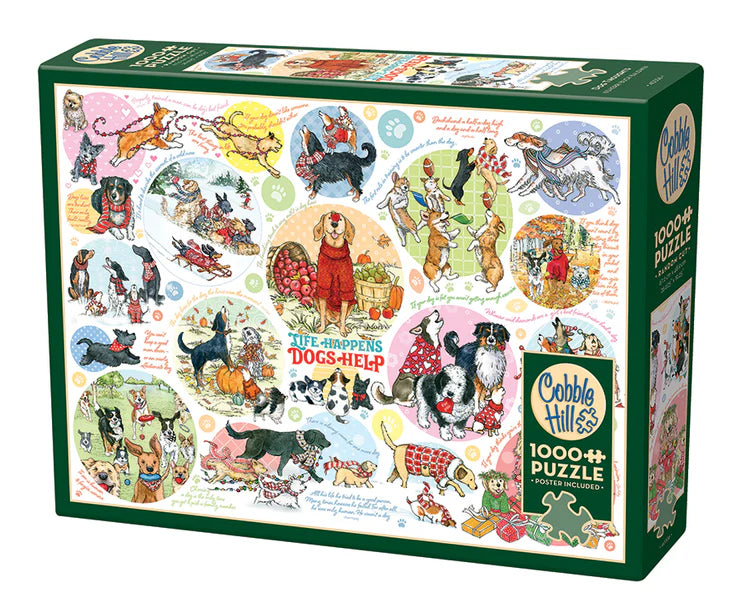 Puzzle: 1000 Dog Thoughts