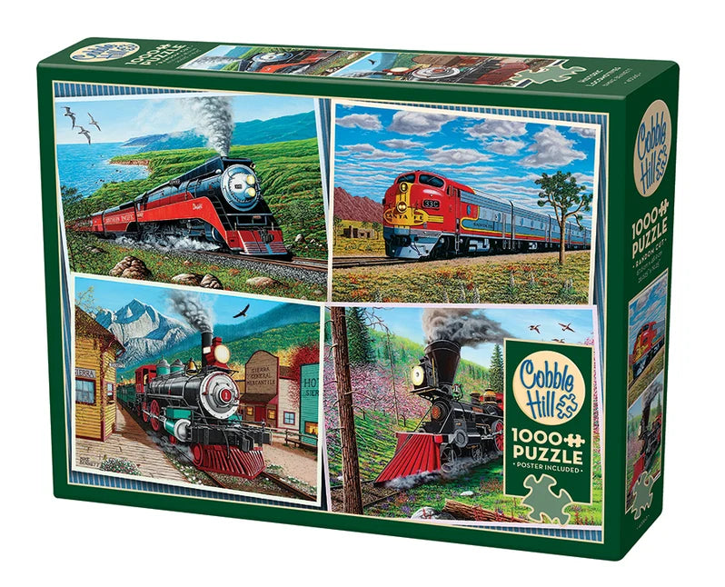 Puzzle: 1000 Historic Locomotives