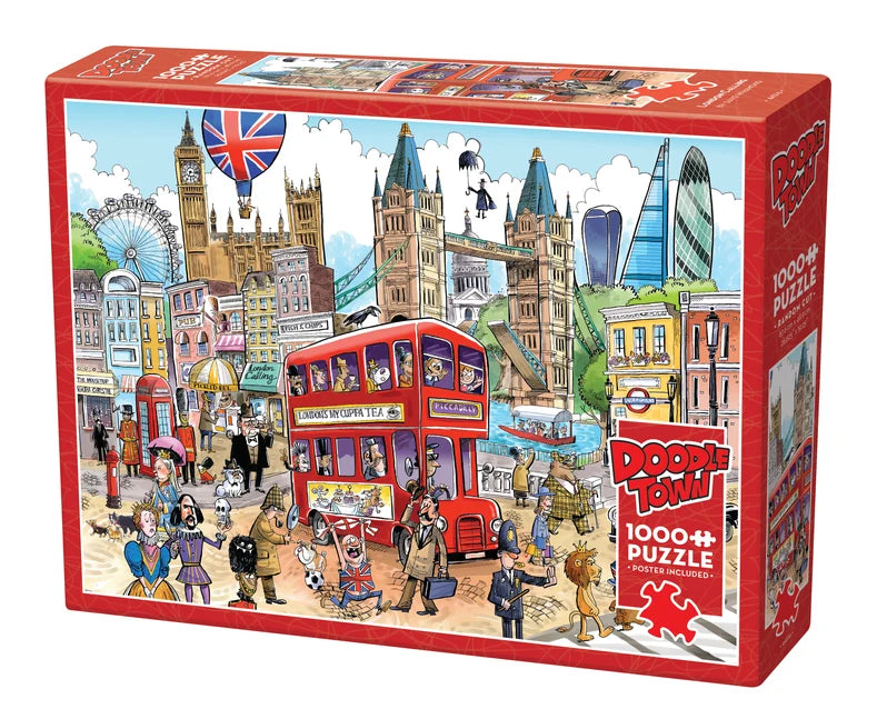 Puzzle: 1000 DoodleTown: London Calling