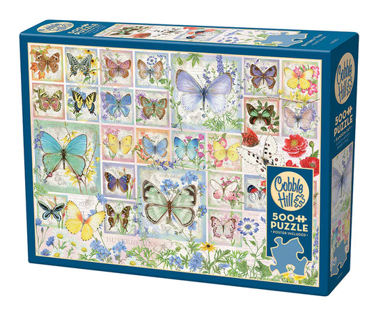 Puzzle: 500 Butterfly Tiles
