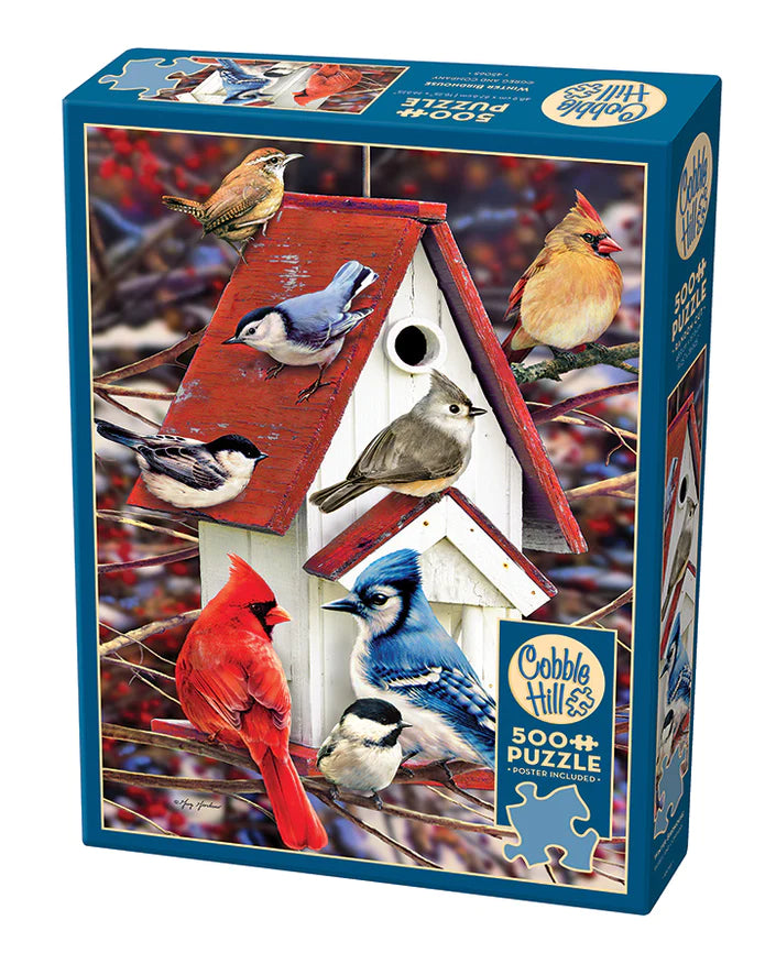 Puzzle: 500 Winter Birdhouse