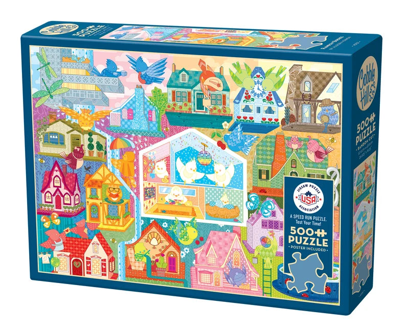 Puzzle: 500 Rainbow Birdies