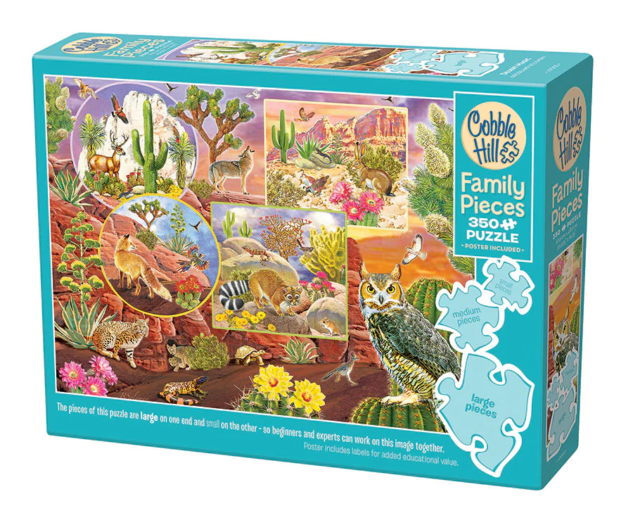 Puzzle : 350 pièces Desert Magic (famille)