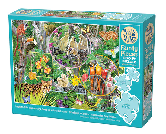 Puzzle: 350 Rainforest Magic (Family)