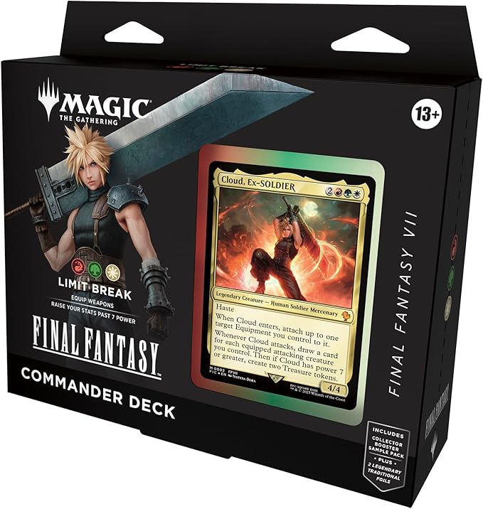 MTG Final Fantasy Commander Deck - Limit Break