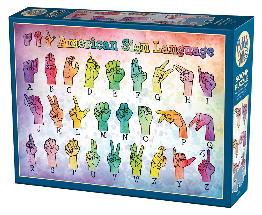 Puzzle: 500 American Sign Language