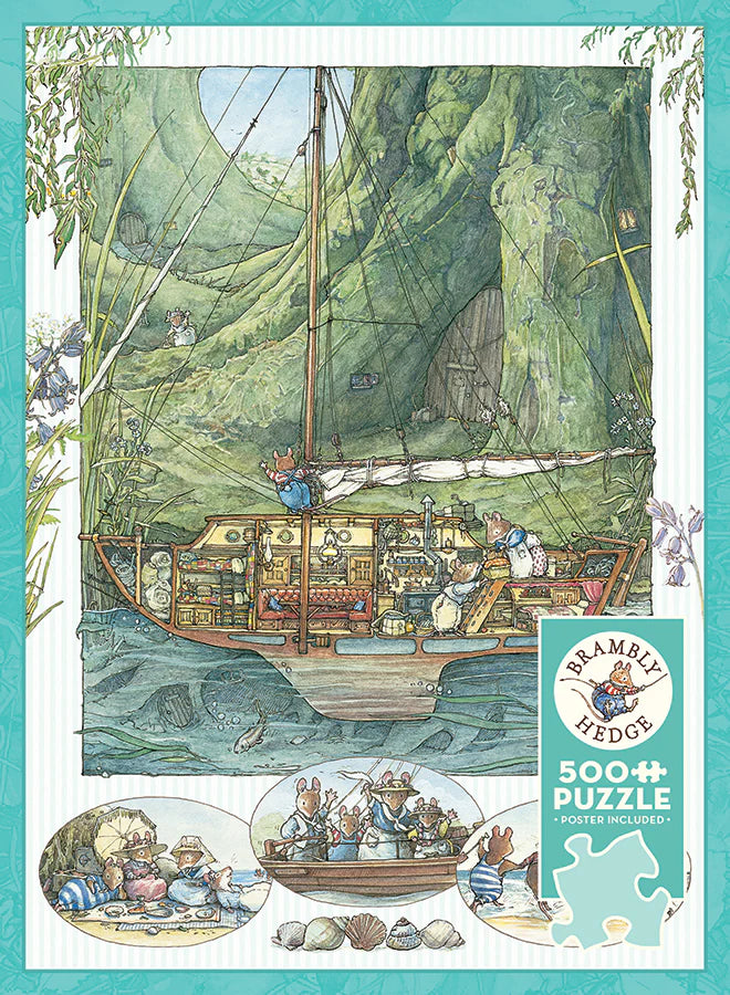 Puzzle : 500 pièces Les Sylvanian Families : En route !