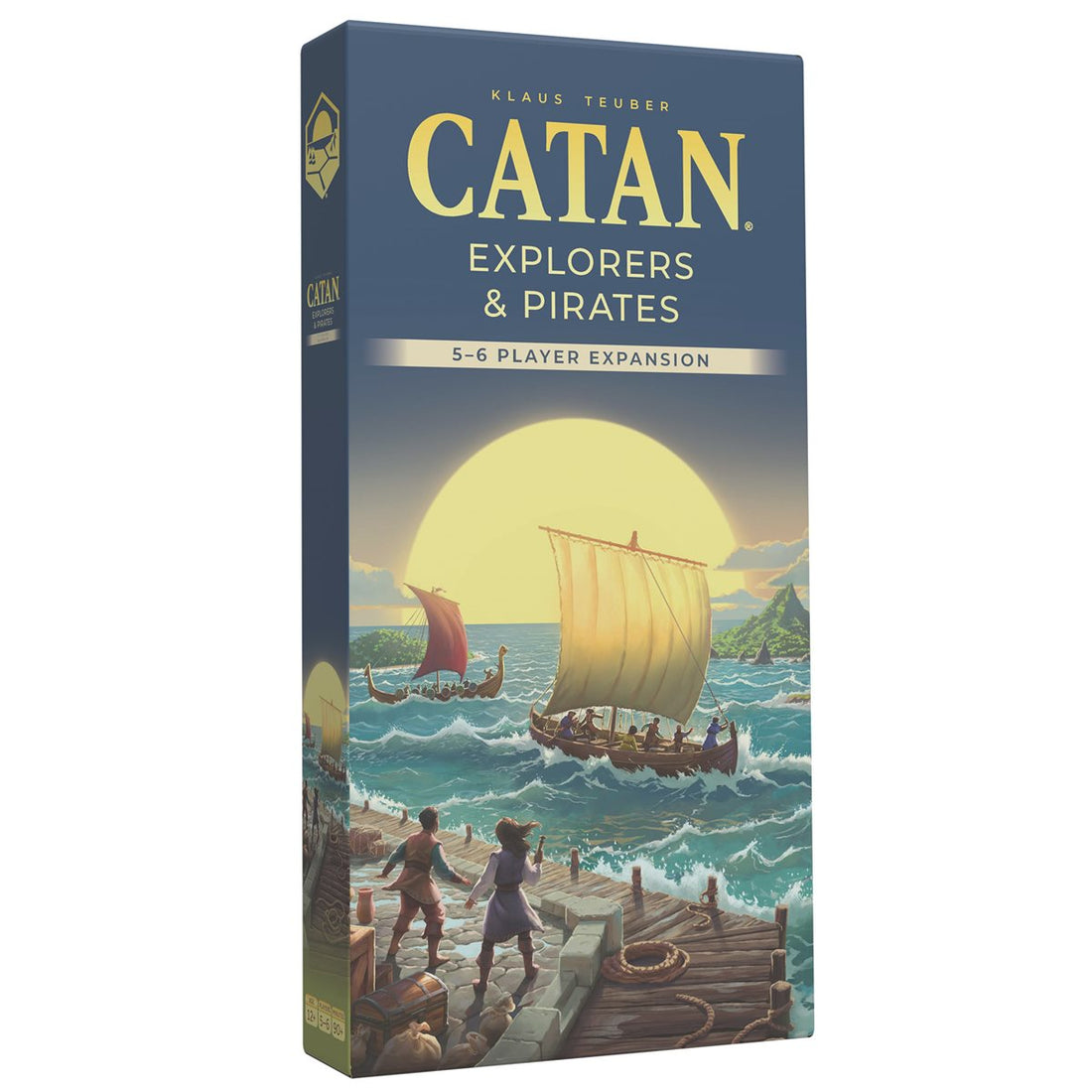 CATAN Exp: Explorers &amp; Pirates 5-6 Players - 6th  Edition