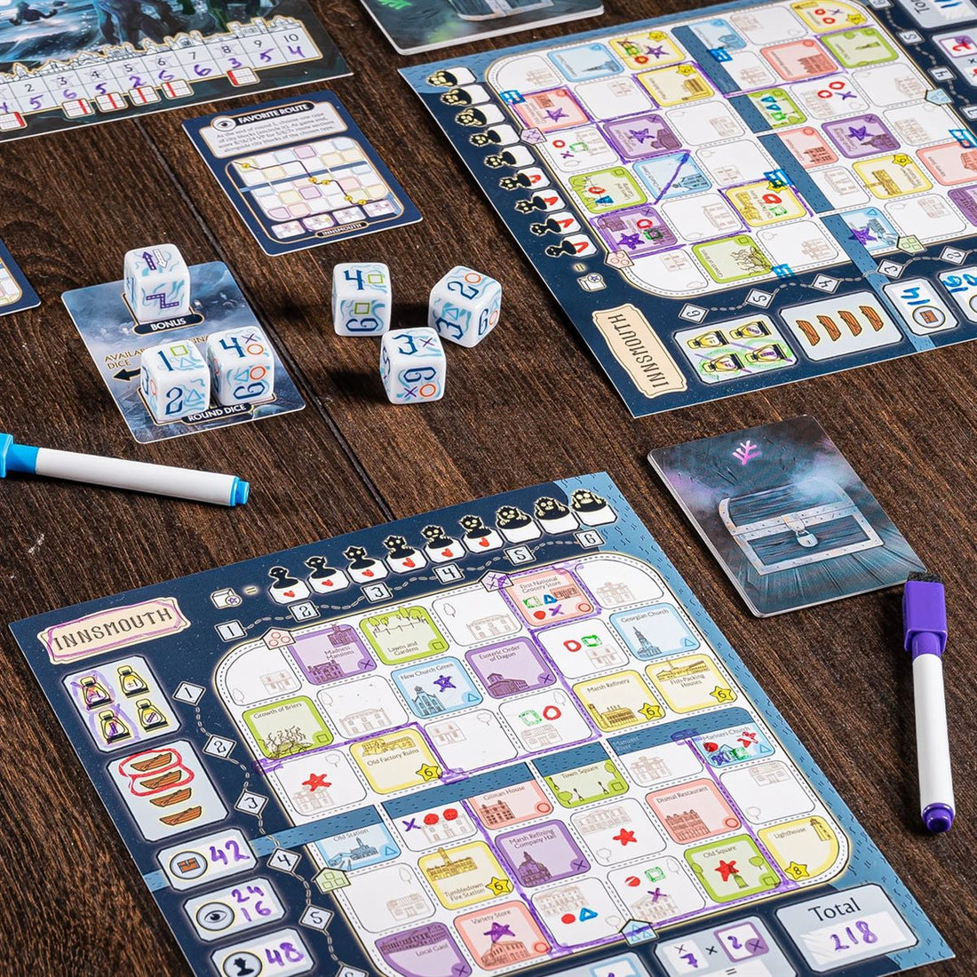 Innsmouth Travel Guide - A Route-Charting Game