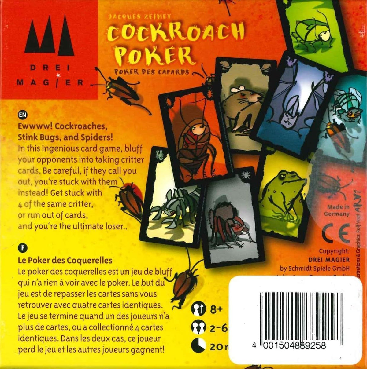 Le Poker des Cafards