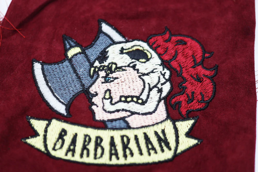 Sac à dés - Barbare