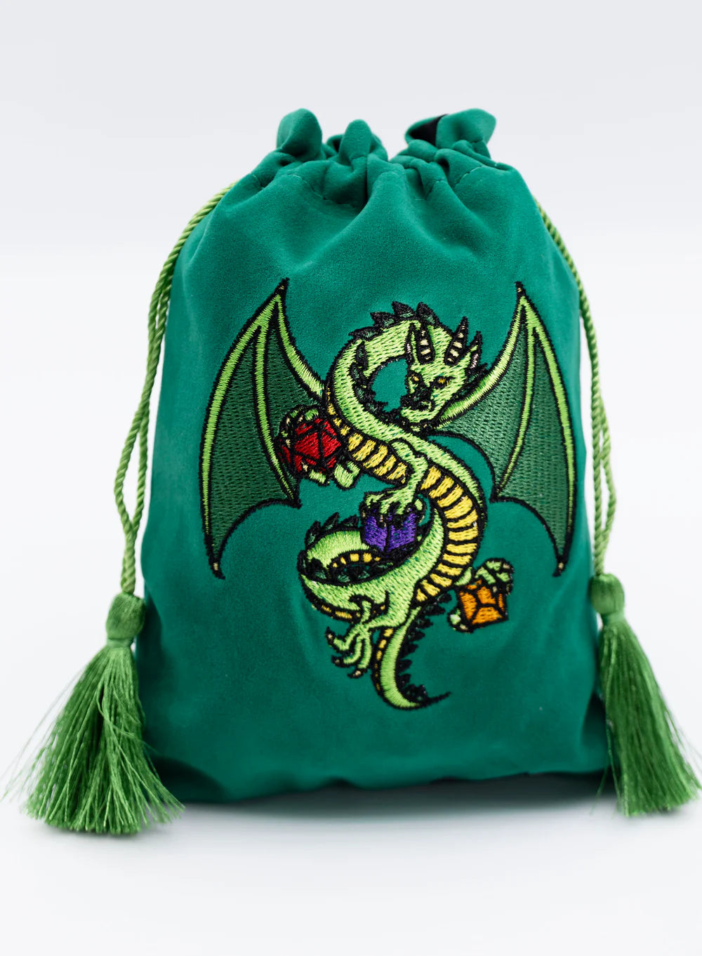 Dice Bag - Green Dragon