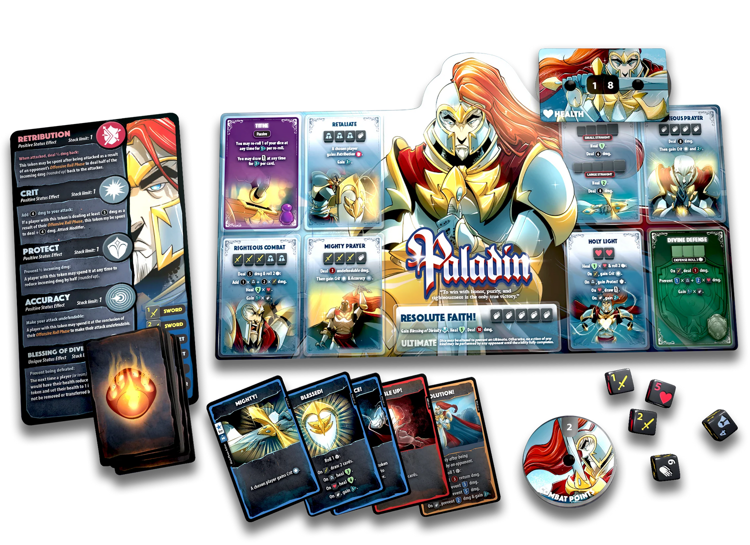 Dice Throne - Season One - Monk vs Paladin