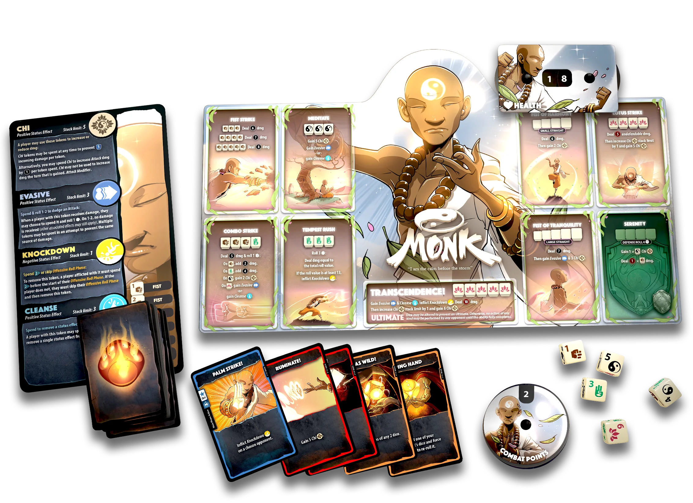 Dice Throne - Season One - Monk vs Paladin