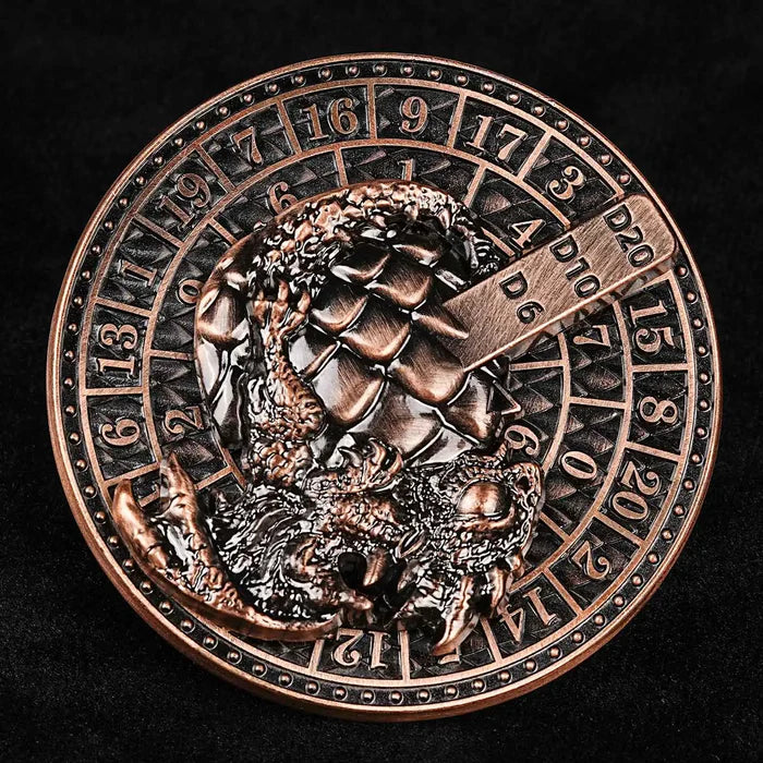 Dragon Egg Spinner Die: Copper