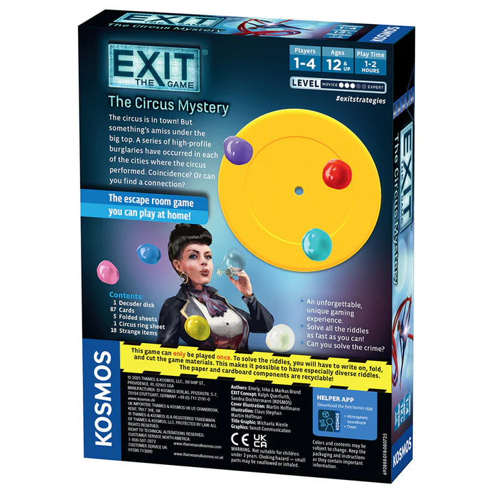 EXIT : Le Mystère du Cirque