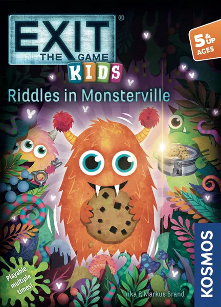 EXIT : Les enfants - Énigmes à Monsterville