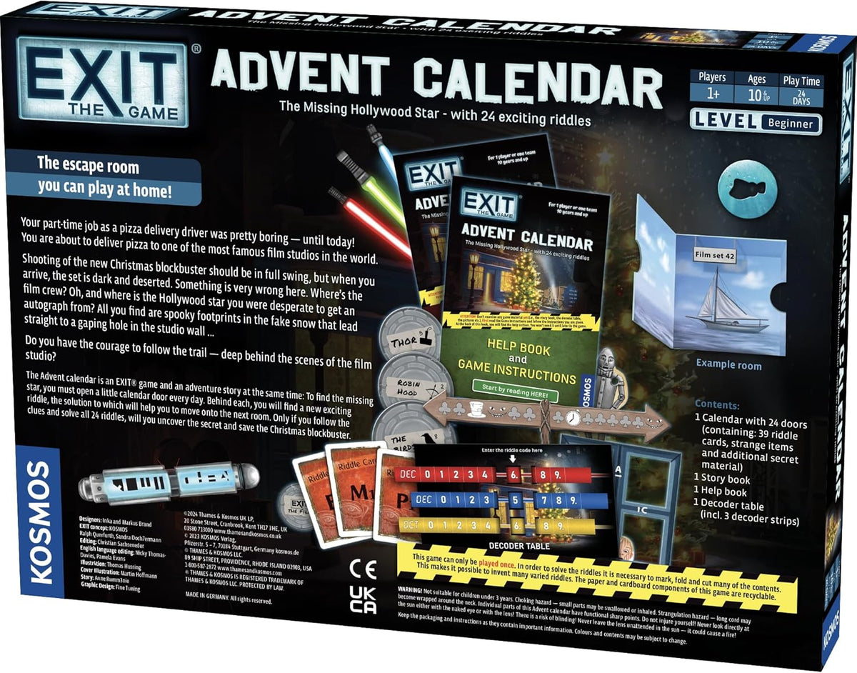 EXIT : Le Calendrier de l&