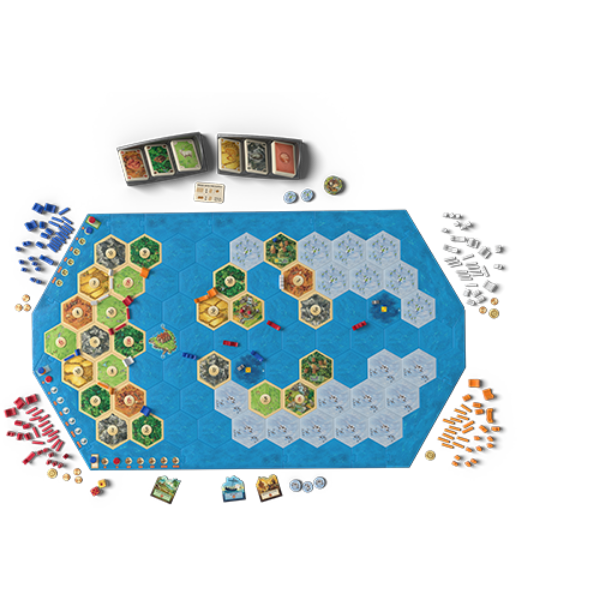 CATAN Extension : Explorateurs et Pirates - 6e édition