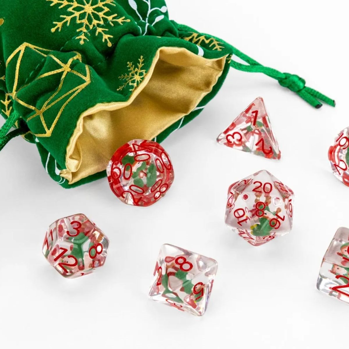 Dice: Advent Calendar: 2025 Fanroll Holiday Dice Advent Calendar