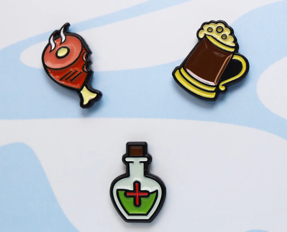 Mini Pins : Pack de provisions