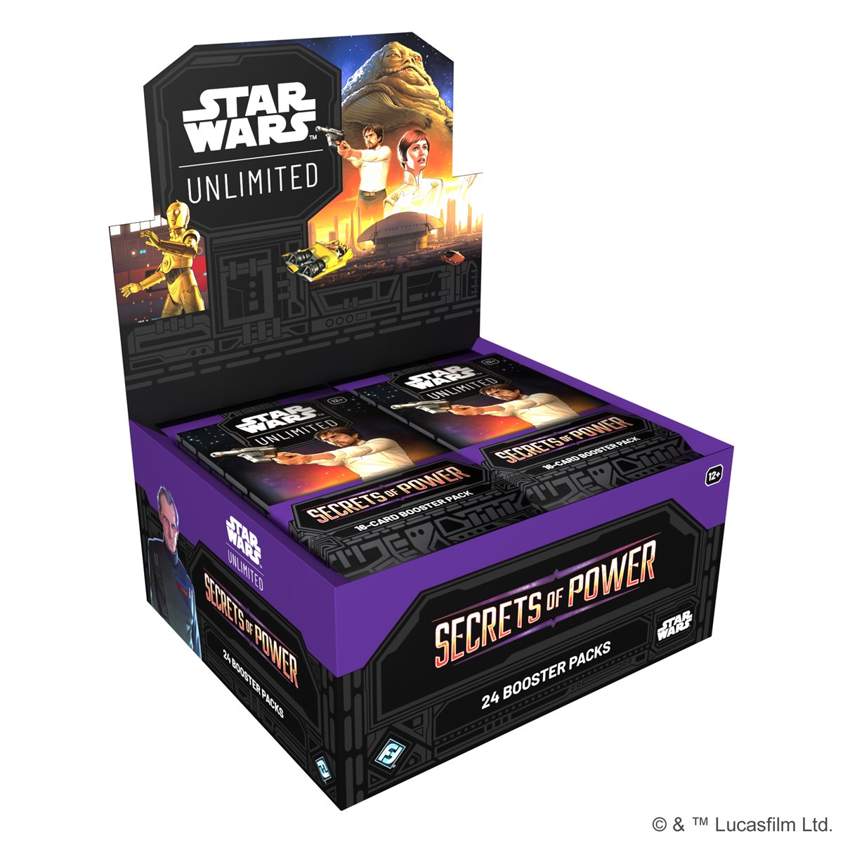 Star Wars: Unlimited - Secrets of Power - Booster Display