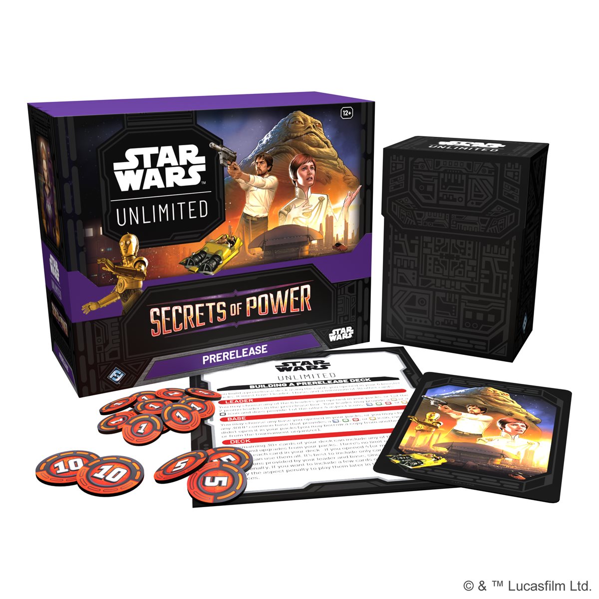 Star Wars: Unlimited - Les Secrets du Pouvoir - Boîte de Prerelease