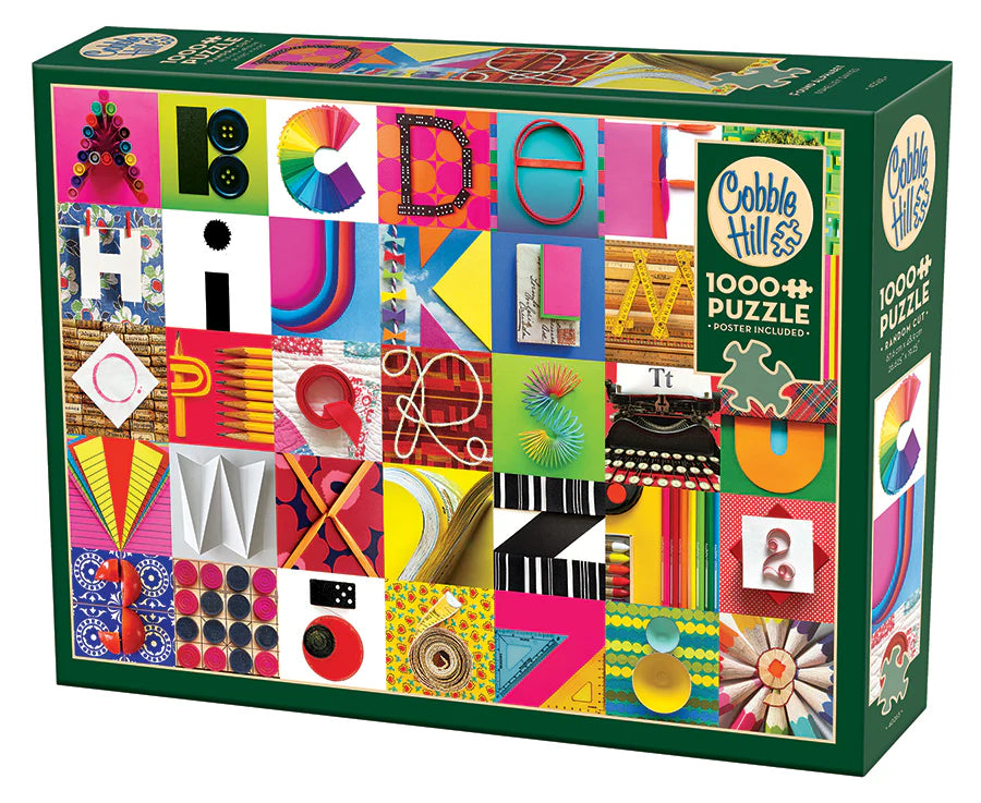 Puzzle: 1000 Found Alphabet
