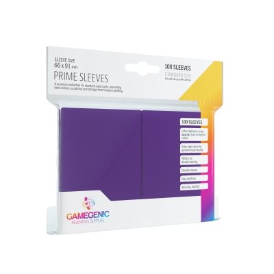 Sleeves: Gamegenic Prime Sleeves: Purple (100)