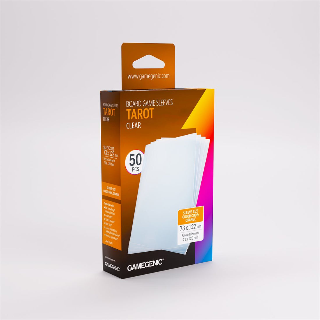 Sleeves: Gamegenic: Prime Tarot-Sized Sleeves