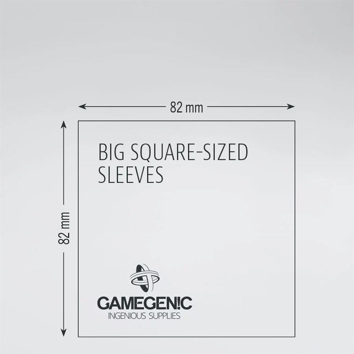 Sleeves: Gamegenic: Matte Square-Sized (50) (ML) (Repackaging)