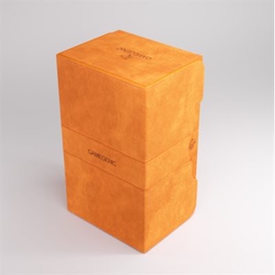 Boîte de Rangement XL Orange Stronghold 200 cartess