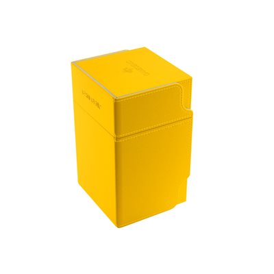 Boîte de rangement de cartes : Watchtower Jaune 100 unités