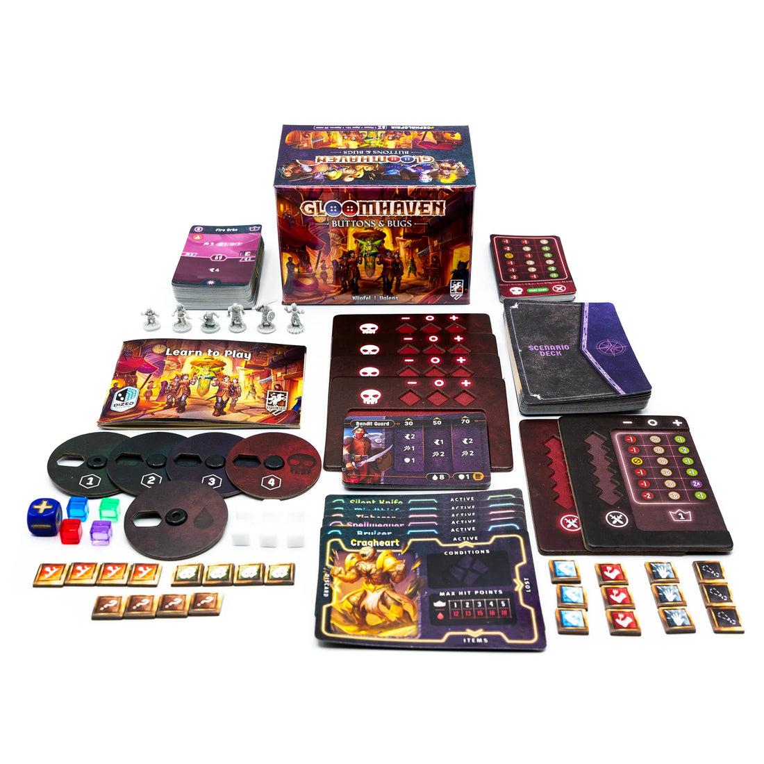 Gloomhaven: Buttons and Bugs