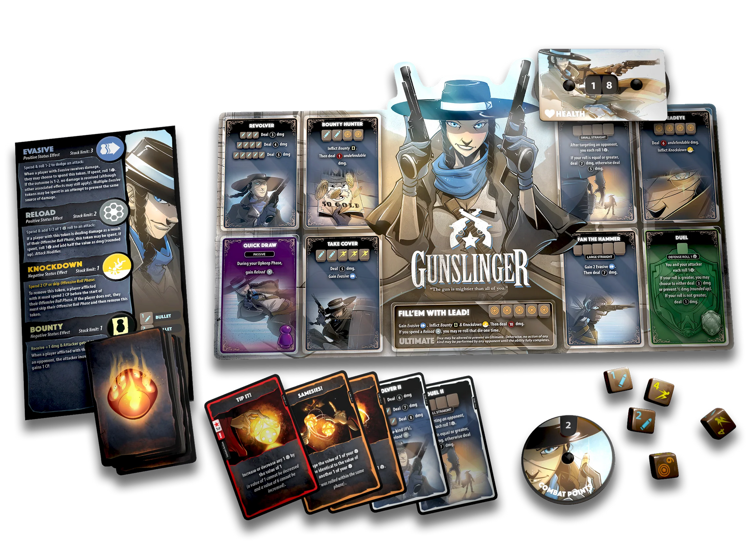 Dice Throne - Season Two - Gunslinger vs  Samurai